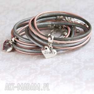 handmade pomysł na upominki na święta dla siostry silver&pink