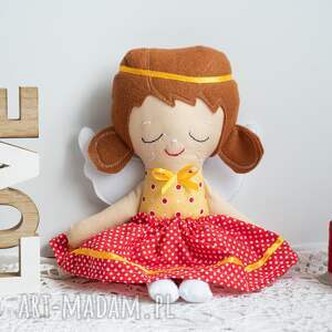 handmade lalki anioł stróż - ulka - 32 cm