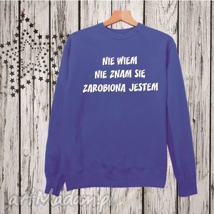 bluza z nadrukiem dla dziewczyny, kobiety, żony, niej, ukochanej