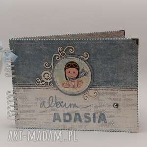 handmade scrapbooking albumy album dziecięcy