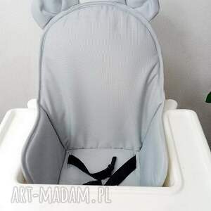 dla dziecka wodoodporna poduszka do ikea antilop z wypełnieniem/szary mis