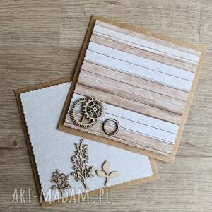 koperty ozdobne 3 d, kwiaty, zestaw drewno, mechanika papierowe