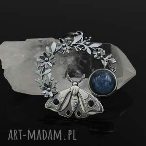 wisiorki zawieszka magiczny ogród nocą, tajemniczy, talizman, szafiry, natura