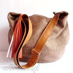 handmade na ramię hobo