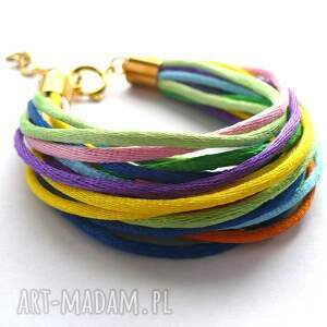 handmade satin! Collection - simple rainbow