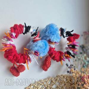 kolczyki na bazie koła lekkie duże totalnie zwariowane szaleństwo trzeba je