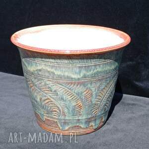 doniczka ceramiczna paproć parapet kaktusów