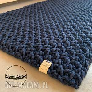 prostokątny dywan/chodnik/dywanik ze sznurka bawełnianego 55x105 dekoracja