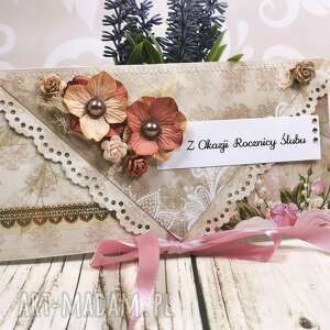 handmade scrapbooking kartki kartka z okazji rocznicy ślubu (k27)