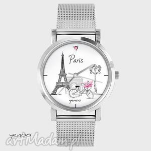 ręczne wykonanie zegarki zegarek, bransoletka - paryż - time to travel