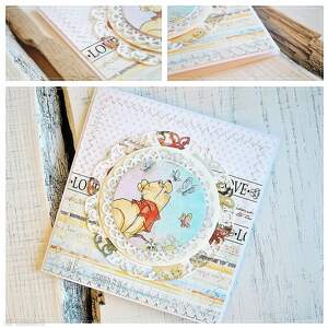 handmade scrapbooking kartki kartka dla maluszka