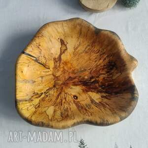 Prezent Misa z drewna - kasztanowiec, dekoracja, taca