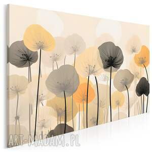 obraz na płótnie - bukiet kwiatów łąka natura - 120x80 cm
