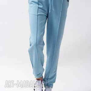 handmade spodnie spodnie dresowe damskie "emi" niebieskie