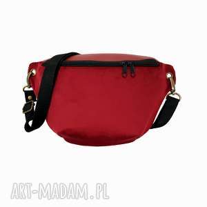nerka mini basic bordowa - Zapętlona Nitka torebki