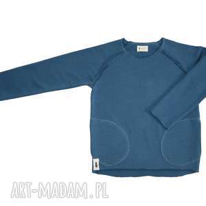 bluza basic niebieska - Cudi KIDS dla dziecka ubranka