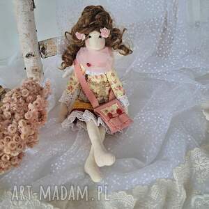 dekoracje anielica tilda prezent, anioł stróz nauczyciela