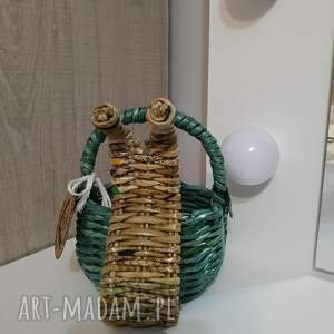 koszyk ślimak, wiklina papierowa, koszyczek