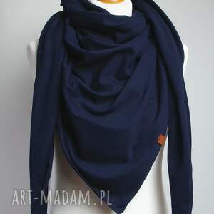 Duża bawełniana na JESIEŃ, modna chusta apaszka szalik