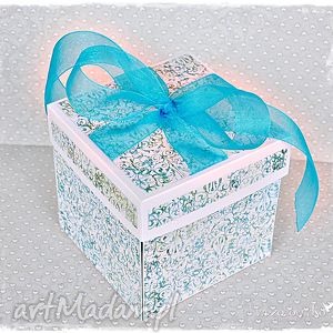 exploding box ślubny personalizowany śubny, życzenia, prezent