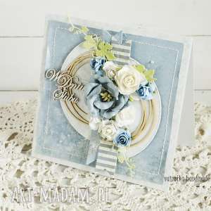 handmade scrapbooking kartki kartka ślubna w pudełku, 221