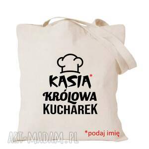 handmade torba z nadrukiem dla kucharza kucharki, prezent najlepsza kucharka, gotowanie