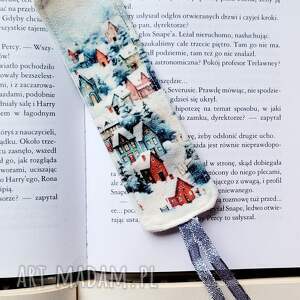 do 3, zakładka, zima, książka