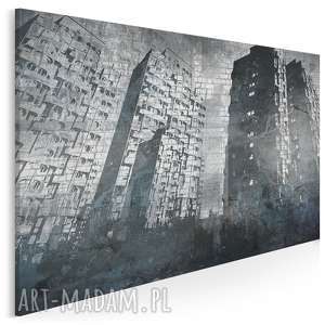 vaku dsgn obraz na płótnie - manhattan wrocław 120x80 cm 14001 wieżowce