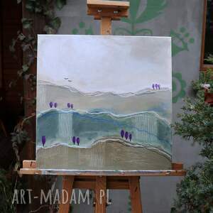 Pejzaż Górski III, akryl na płótnie