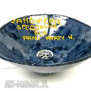 handmade ceramika zamówienie specjalne dla pani marty