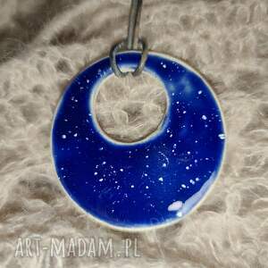 wisior ceramiczny naszyjnik, biżuteria, natura, pod choinkę prezent