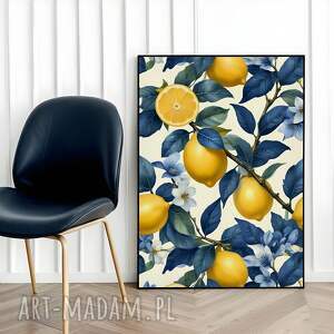 Prezent Południowe cytryny - format 61x91 cm, plakat