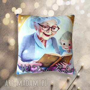 handmade poduszki poduszka na dzień babci - babcia i wnuczęta1