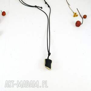 kamień No 1, czarny, turmalin surowy