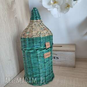 Kredka - pojemnik z papierowej wikliny