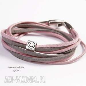 handmade pink&grey