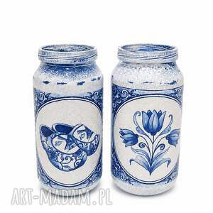 Dekoracyjne słoiczki decoupage w stylu holenderskim