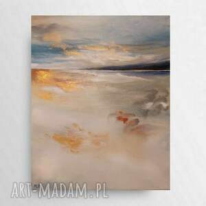 paulina lebida pejzaż - praca formatu 50/40 cm akrylowy obraz