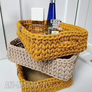 pudełka koszyk organizer do łazienki na kosmetyki niska prostokątna taca