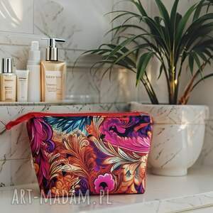 Prezent Damska wodoodporna kosmetyczka ornamenty KW024