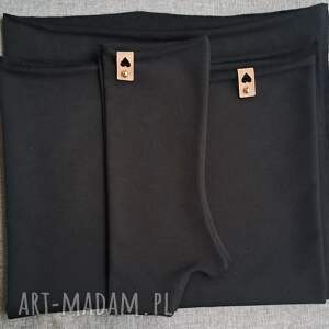 rękawiczki mitenki i komin handmade, samauszyłam