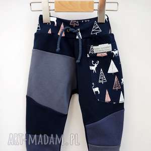 handmade patch pants spodnie 74-104 cm jelonki II