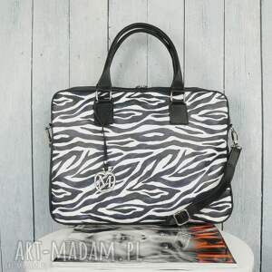 torba na laptopa zebra manzana