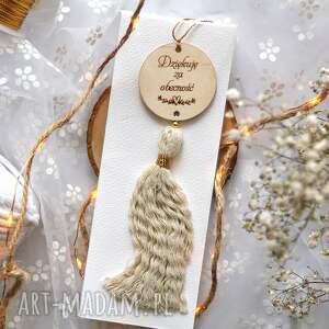 patrycjaplecie podziękowanie dla gości - komunia, chrzest zawieszka