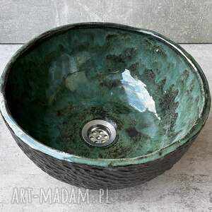 ceramika dekoracyjna umywalka z gliny 32 cm