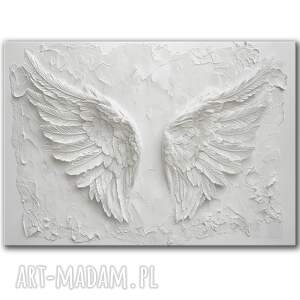 Obraz na płótnie - 100x70 cm Skrzydła anioła (1 0718)
