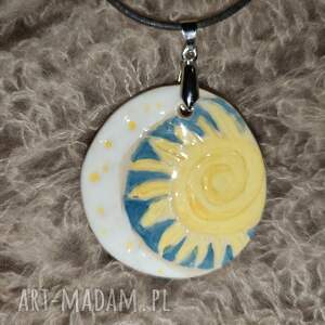 wolna chwila wisior ceramiczny naszyjnik, biżuteria, natura