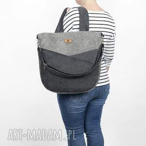 ręcznie wykonana torba na ramią - elegancka i funkcjonalna, autorski design