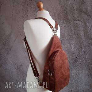 ręcznie zrobione damski plecak velvet