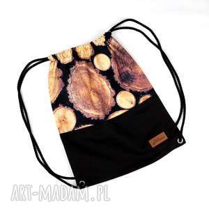 handmade worek plecak mocny unisex